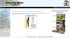 Desktop Screenshot of fannosaw.com